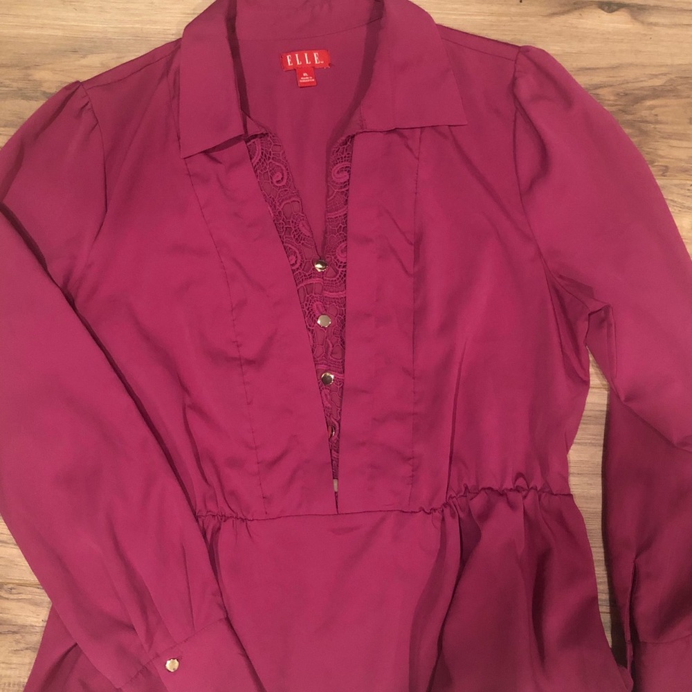 Peplum and Lace shirt